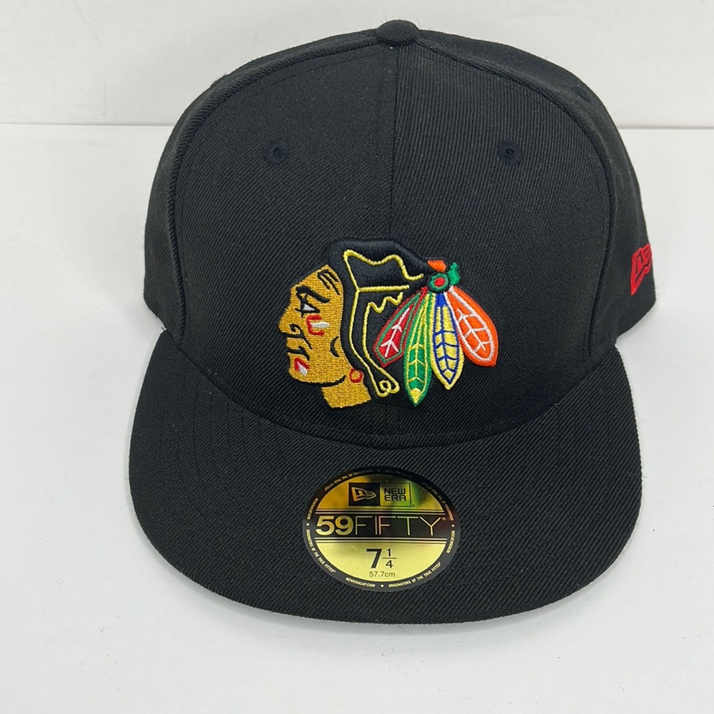 New Era 59Fifty NHL Chicago Blackhawks 7 1/4 Fitted Hat